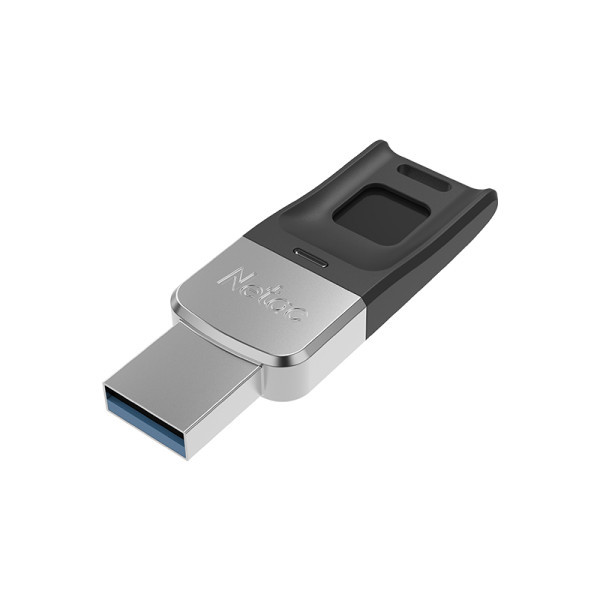 Flash Drive Netac 128GB US1 USB3.0 AES 256-bit Fpr Encryption NT03US1F-128G-30BK