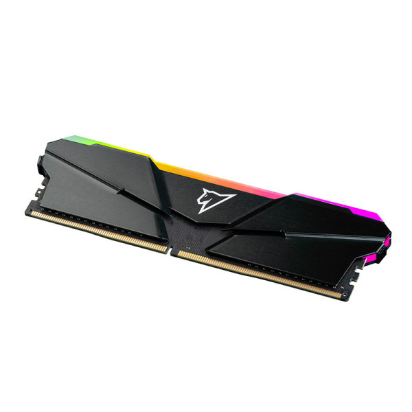 RAM DDR4 16GB 3200MHz Netac Shadow RGB C16 Grey NTSRD4P32SP-16E