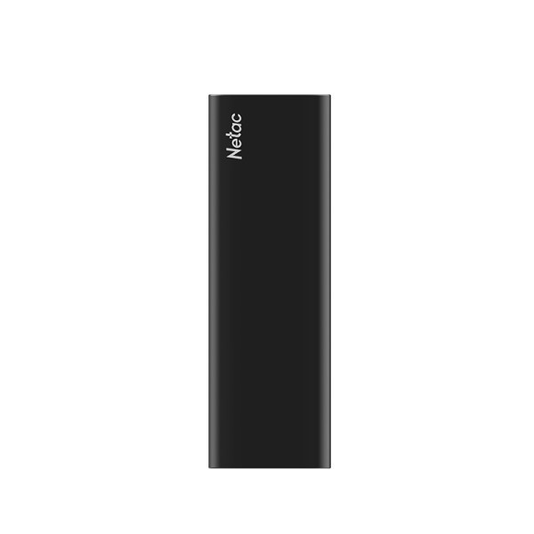 Externi SSD 2TB Netac Z SLIM Black USB3.2 Gen2 Type-C, NT01ZSLIM-002T-32BK