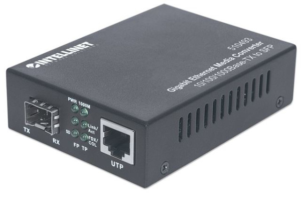 Intellinet Gigabit Ethernet to SFP Media konverto