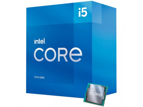 CPU 1200 INTEL Core i5 11400 6 cores 2.6GHz (4.4GHz) BOX