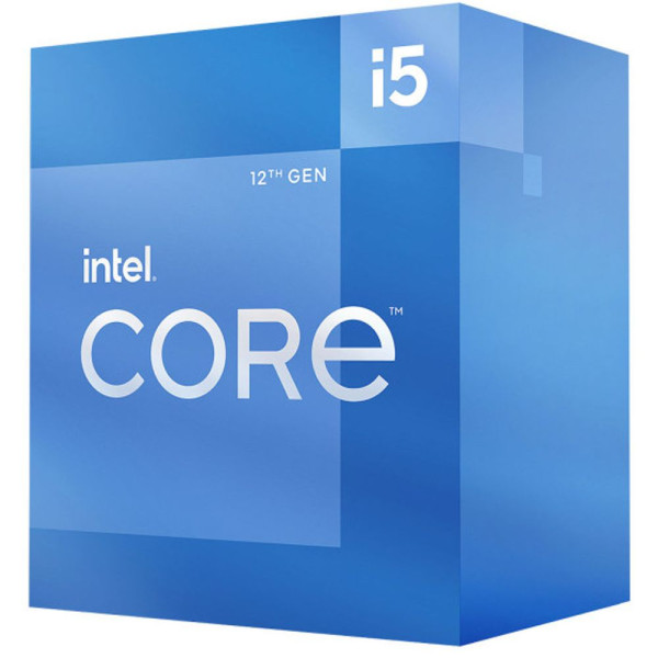 CPU 1700 INTEL Core i5 12400 6 cores 2.5GHz (4.4GHz) BOX