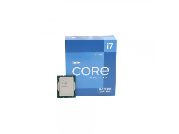 CPU 1700 INTEL Core i7 12700K 12 cores 5GHz BOX
