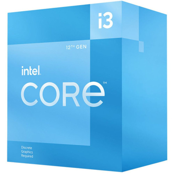 CPU 1700 INTEL Core i3 12100F 4-Core 3.30GHz (4.30GHz) Box