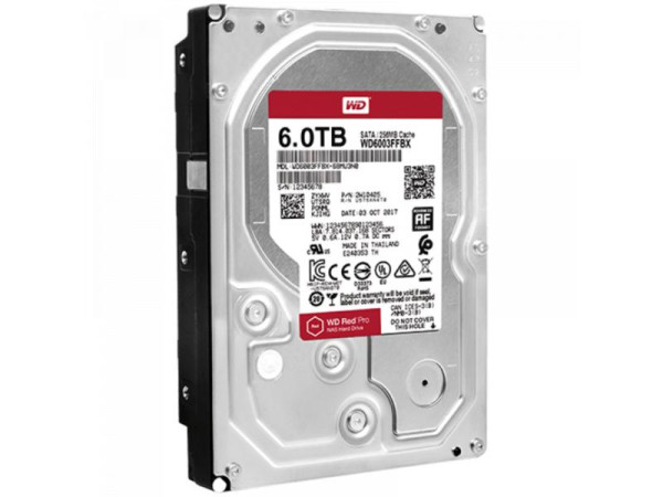 Hard disk 6TB SATA3 Western Digital Caviar 128MB WD6003FFBX RedPro