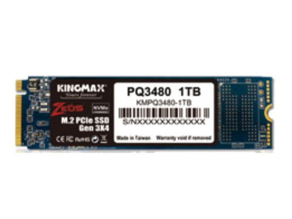 SSD M.2 NVMe 1TB Kingmax KMPQ3480-1TB4 1950mbs/1800mbs