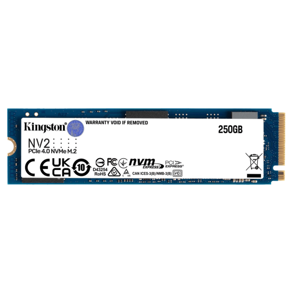 HDD SSD Kingston 250GB M.2 NVMe PCIe 4.0 SNV2S/250G NV2 Series