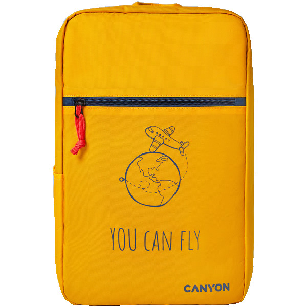 CANYON cabin size backpack for 15.6'' laptop,polyester,yellow ( CNS-CSZ03YW01 ) 