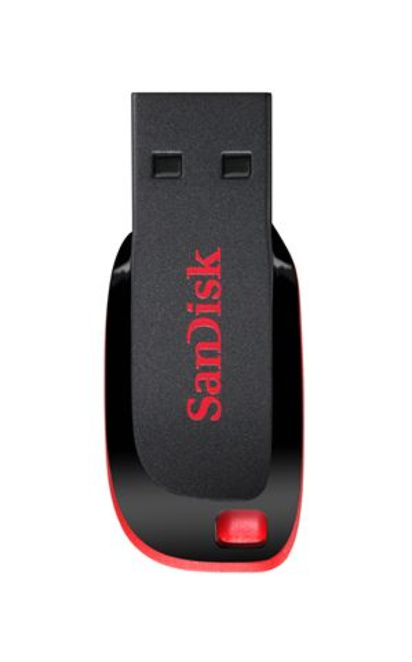 USB FD 32GB SanDisk Cruzer Blade SDCZ50-032G-B35