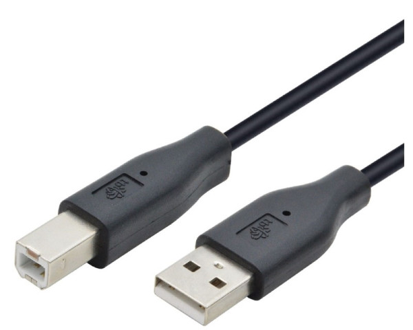 FAST ASIA Kabl USB A - USB B MM 1.8m crni