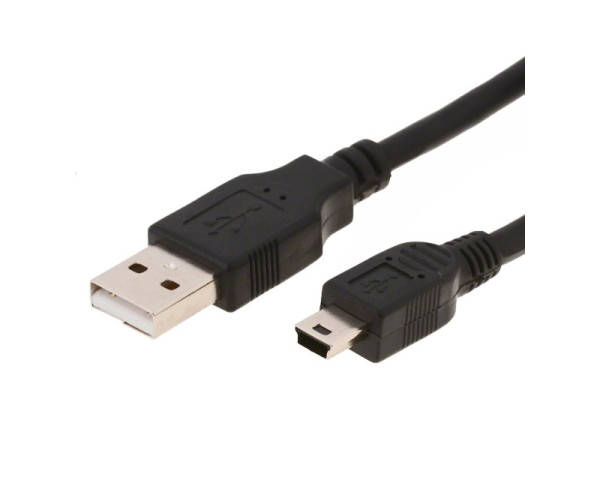 E-GREEN Kabl 2.0 USB A - USB Mini-B MM 1.8m crni
