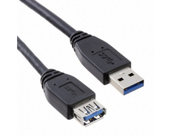 E-GREEN Kabl USB 3.0 A - USB A MF (produžni) 1.8m crni