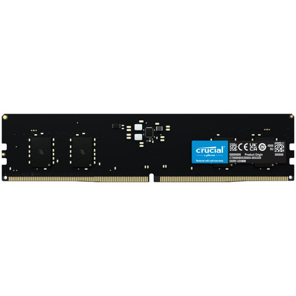 CRUCIAL 8GB DDR5-4800 UDIMM CL40 (16GBit) ( CT8G48C40U5 ) 