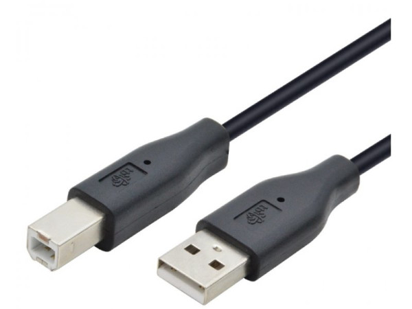 Kabl E-Green 3.0 USB A - USB B M/M 1.8m crni   