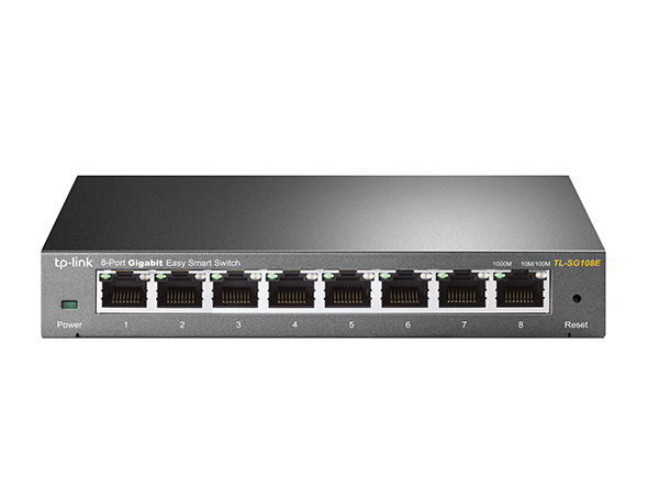 Smart svič 10/100/1000 8-port TP-Link TL-SG108E