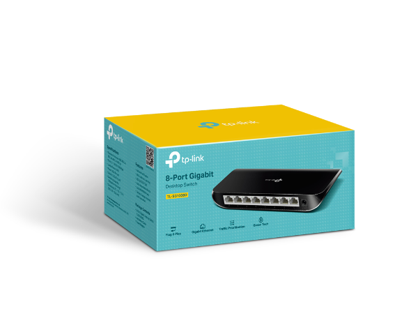 Svič 10/100/1000 8-port TP-Link TL-SG1008D