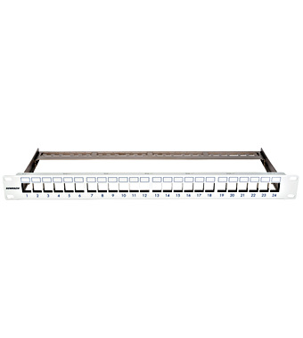 Patch panel Schrack 19''/1U za 24 modula prazan HSER0240GS