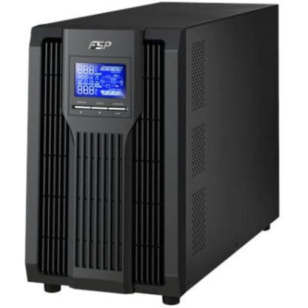 FSP UPS CH-1103TS (PPF24A1800) 3000VA/2700W, Online, Tower, Schuko*4, 230V/53Hz, USB, Intel. Slot, 6x9Ah ( 4646 )