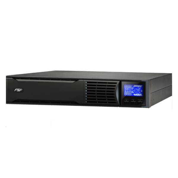 FSP UPS CH-1103RS / Champ 3K RM (PPF27A1105), 3000VA/2700W, Online, IEC*6, CE, W/CSB 12V9AH*6, 6*IEC, W/USB pors &cable, LCD, Rack STD ( 46