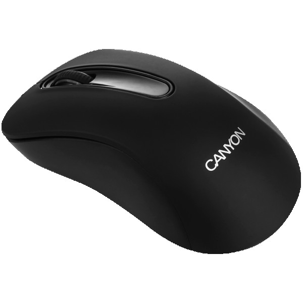 BARBONE, Wired Optical Mouse with 3 buttons, 1200 DPI optical technology for precise tracking, black,cable length 1.5m, 108*65*38mm, 0.076k