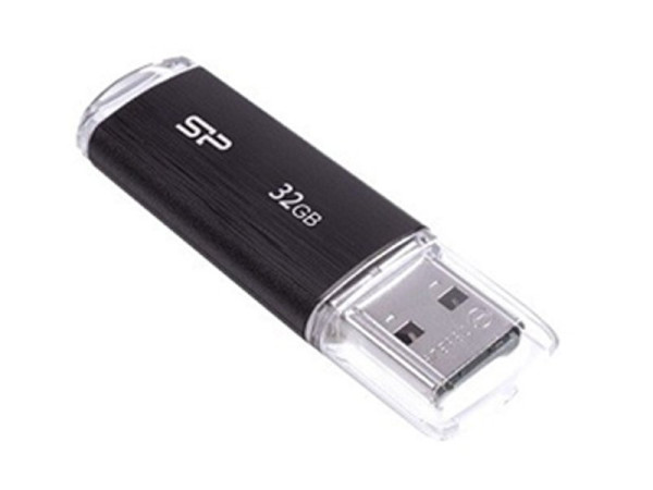 Flash Drive Silicon Power 32GB Ultima U02 USB2.0 SP032GBUF2U02V1K Black