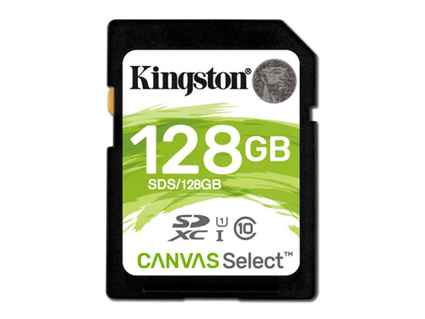 SD Card 128GB Kingston SDS2128GB class 10 U1